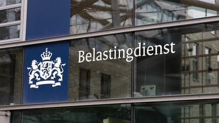 Gevel van het kantoor van de Belastingdienst